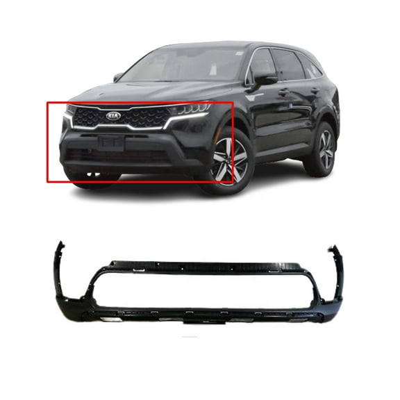 DCP Front Lower Bumper Cover For 2021-2023 Kia Sorento LX Primed KI1015118