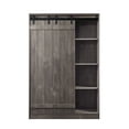 thumbnail image 2 of Bellarosa Wardrobe in Weathered Gray Oak Finish, 2 of 3