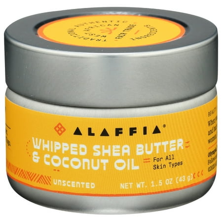 Alaffia 389166 1.5 oz Unscented Shea Butter Oil