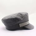thumbnail image 5 of CoCopeaunts Newsboy Hats for Women Cotton Hat British Style Warm Retro Newsboy Caps Military Octagonal Cap Female Visor Caps, 5 of 7