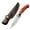Red, variant on Colorful Handle Knife for BBQ, Fishing, Outdoor, Fruit and Meat Cutting - Includes Knife Sheath - Suitable for Men and Women 7.28 Inch
