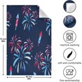 thumbnail image 3 of GZHJMY 4Th of July Fireworks Independence Day Kitchen Dish Towels Set of 1,Dishcloths,Absorbent Soft Towels Hand Towels, Tea Towels,18" x 28", 3 of 7