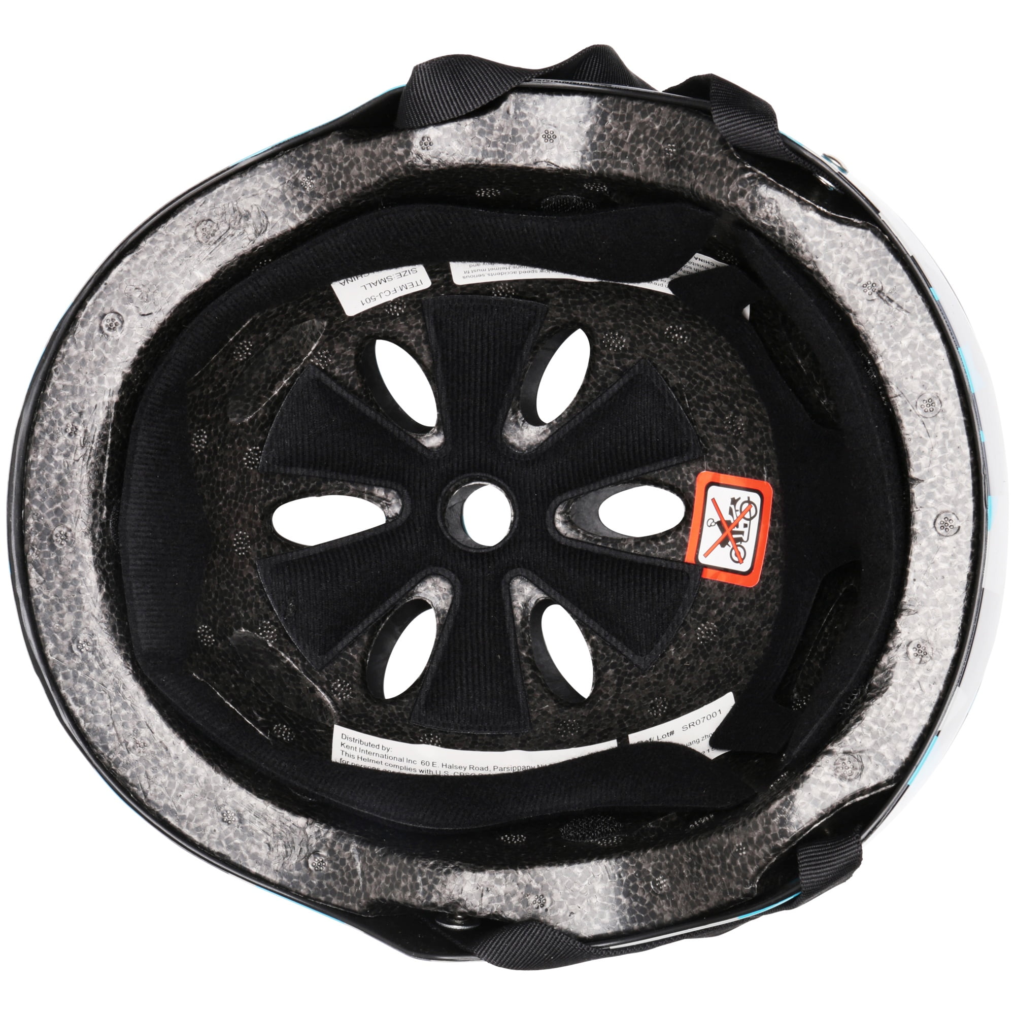 Razor V17 Geo Multi-Sport Child's Helmet, Black/Blue