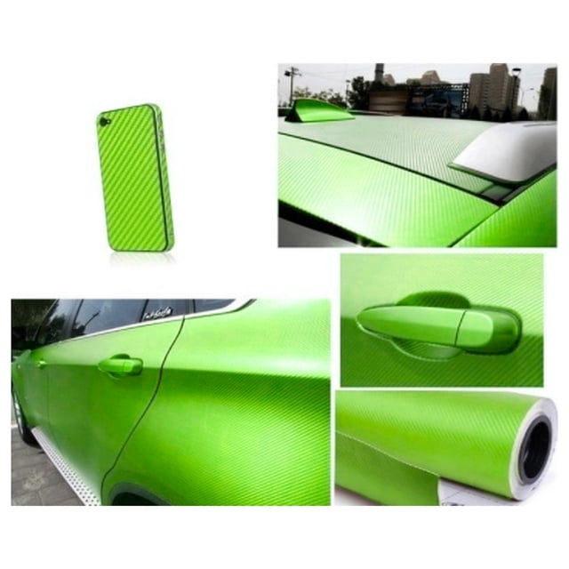 Flexible 3D Coche Pegatinas Coche Fibra De Carbono Película Envoltura Rollo Película Para Coche Cateissary VI012071-08