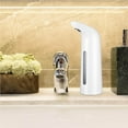 thumbnail image 4 of Automatic Soap Dispenser Touchless Refill Soaps Pump 400ml Battery Operated Waterproof Sensor Liquid Dispensers Bathroom Hotel Porcelain White, 4 of 8