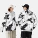 thumbnail image 4 of Balery Monochrome Flying Ravens Sudadera ligera de manga larga con capucha y protección solar UPF 50+ para hombre y mujer, ideal para pesca y running-Small, 4 of 7
