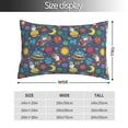 thumbnail image 2 of Naloa Cartoon Space Pillow Covers, Throw Pillow Case Cushion Covers,Cushion for Bedroom,Couch,Home-16"x24", 2 of 6
