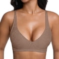 thumbnail image 1 of Floral Textured Underwire Bra for Everyday Comfort and Support with Lace Detail and Versatile Styling, 1 of 5