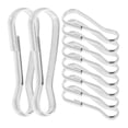 thumbnail image 1 of 10pcs Stainless Steel Spring Hooks For Pet Hammock Attachments Flag Pole Clips Small Lanyard Hooks Spring Clasps Pet Hammock Fixing Buckles, 1 of 8