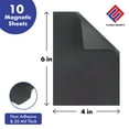 Flexible 10 Pack Sheets 4x6 in, NonAdhesive