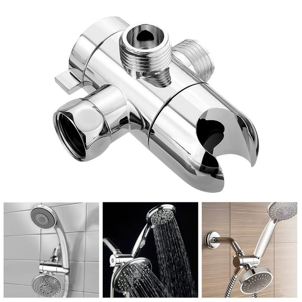 3Way Shower Head Diverter Valve, TSV G1/2 Shower Arm Diverter Valve