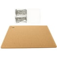 thumbnail image 4 of 1 Set Cork Board Macrame Board Knotting Craft Board for Measuring Bracelet Project with T Pins, 4 of 7