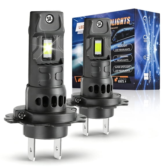 H7 Automotive LED Headlight High Low Beam Replacement Fog Light Bulbs,2 Pcs