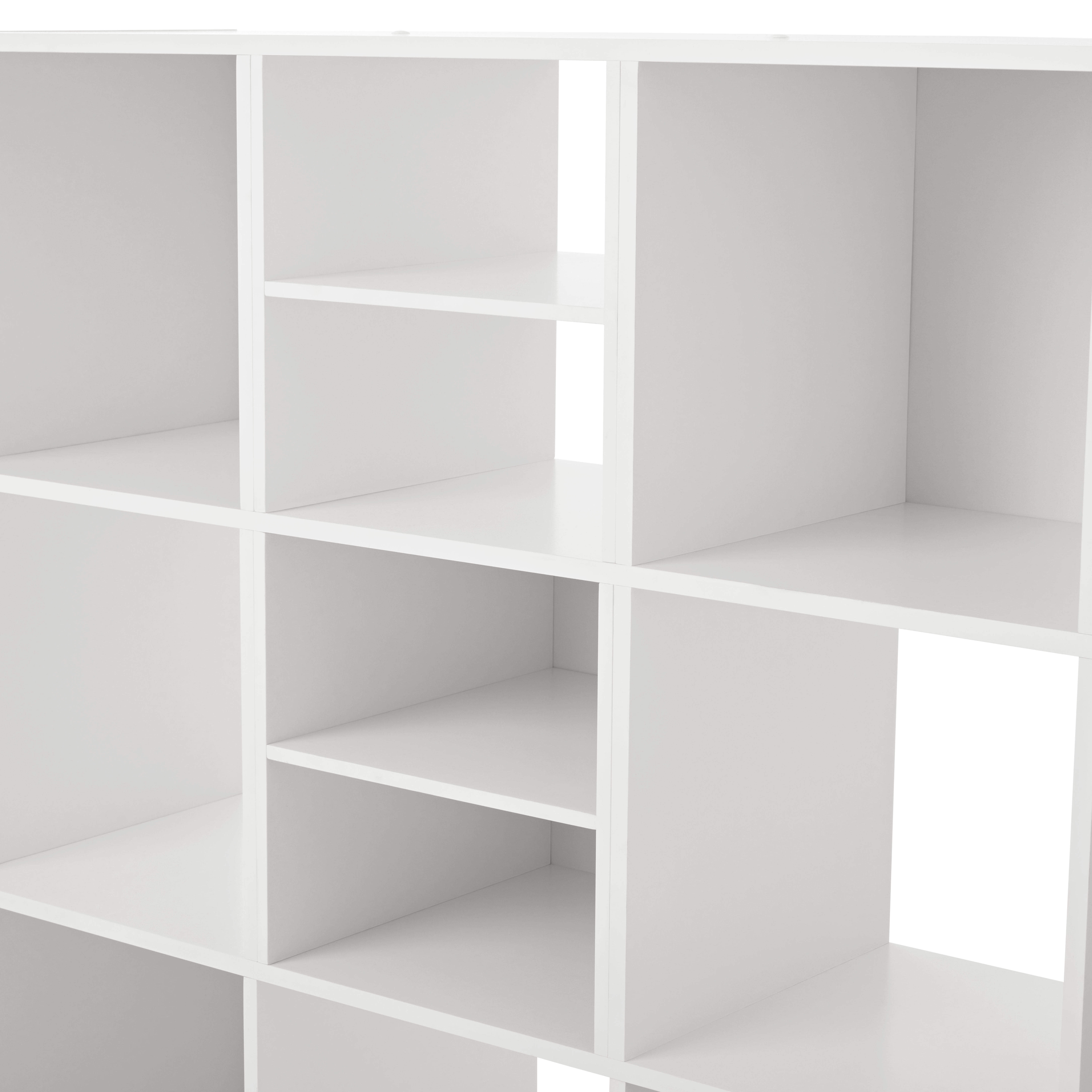 Mainstays Cube Storage H Inserts, Set of 2, White