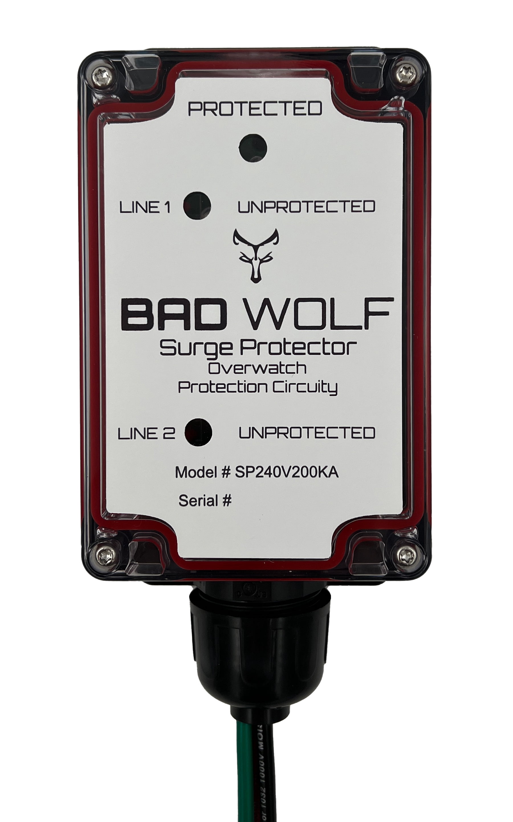 Surge Protector 240V at 200kA with Overwatch Protection Circuitry