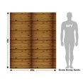 thumbnail image 3 of Rwraps Natural Horizontal Wood Plank Spring Cabin Matte Vinyl Film Wrap 59in x 5ft Vinyl Vehicle Car, 3 of 9