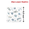 thumbnail image 5 of 140 Pcs Race Car Birthday Party Decorations, Checked Race Car Theme Plates and Napkins Party Supplies, Racing Sports Disposable Tableware Set, Serve 20 Guests, 5 of 11