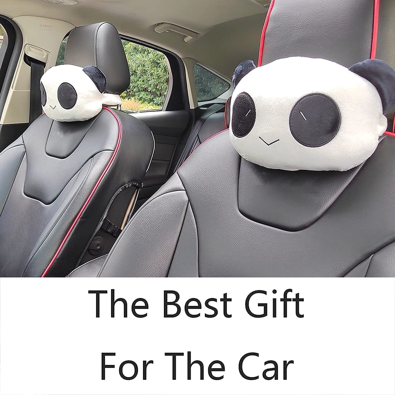 Car Headrest Pillow Cartoon Neck Pillow for Car Comfortable Soft Car Seat Pillow for Driving Head Rest Cushion Cute Neck Pillow for Travelling and