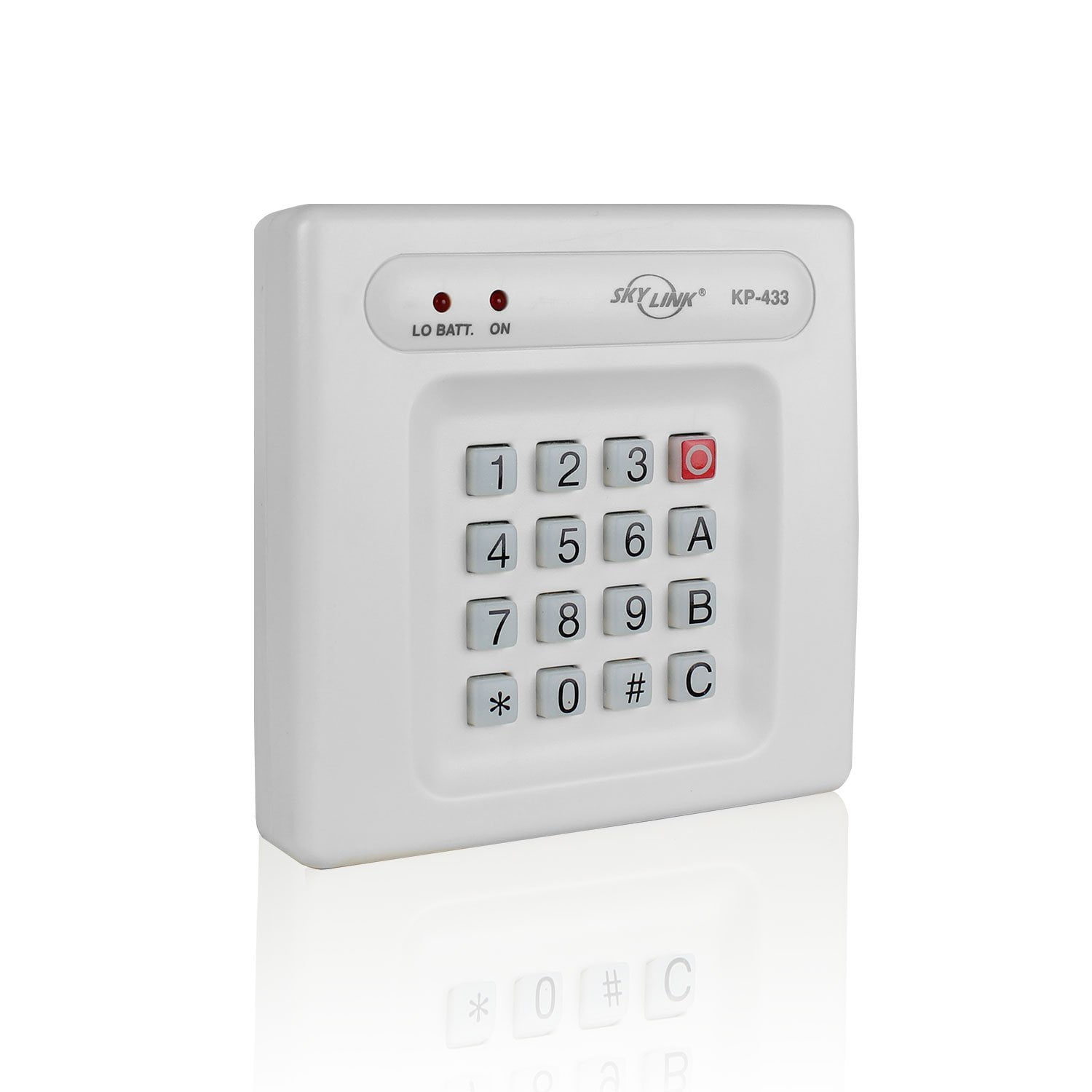 KP-434W Wireless Remote Entry Exit Access Wall Control Security Burglar Alarm Protection Keypad | Affordable Easy to Install DIY, NO MONTHLY FEES and easy DIY (Do It.., By Skylink