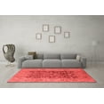 thumbnail image 3 of Ahgly Company Indoor Rectangle Oriental Red Industrial Area Rugs, 2' x 5', 3 of 4