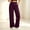 a_Purple, variant on LVHAOGJOB Womens Plus Size Pants Length with Pockets Breathable Solid Straight Leg Loose Fit Elastic Waist for Ladies