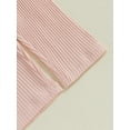 thumbnail image 7 of Suealasg Toddler Girl Clothes 6M 1T 2T 3T 4T Kids Baby Girl 2pcs Spring Fall Outfit Long Sleeve Ribbed Dress T-shirt Tops Long Pants Sets, 7 of 7