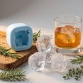 thumbnail image 2 of Mini Highland Cow Ice Cube Mold,Funny 3D Highland Cow Ice Cube Tray,Cute Animal Silicone Molds for Whiskey,Cocktails, Beer & Drinks, Novelty Cow Easter Molds Perfect Gifts for Friends (6-Cavity), 2 of 11
