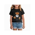 thumbnail image 1 of Baby Girl Boy Halloween T-Shirt Short Sleeve Tops Pumpkin Tee Clothes, 1 of 6