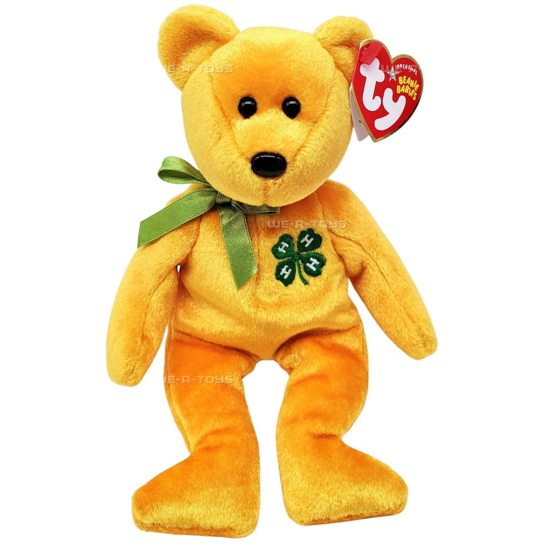 Ty Beanie Baby: 4-H the Bear - USA exclusive | Stuffed Animal