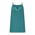 thumbnail image 3 of Levmjia Women Tank Tops Casual V Neck Sleeveless Shirt Soft Stretchy Polyester Spandex Blouse for Yoga Gym Workout Summer Spring Solid Color Loose Fit Comfortable Breathable, 3 of 7