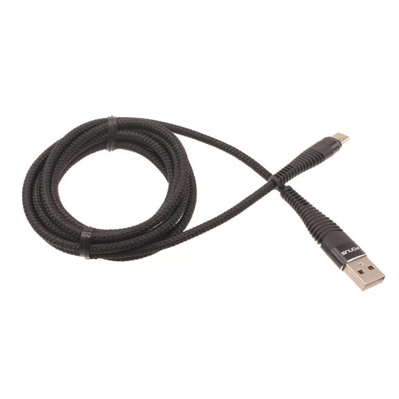 6ft USB-C Cable For Verve Connect, ZMax 11 - Type-C Charger Cord Power Wire USB Long Braided Fast Charge Sync High Speed for Consumer Cellular Verve Connect, ZMax 11