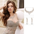 thumbnail image 2 of Bolso de mano DA BODAN para mujer con cristales brillantes, 2 of 9