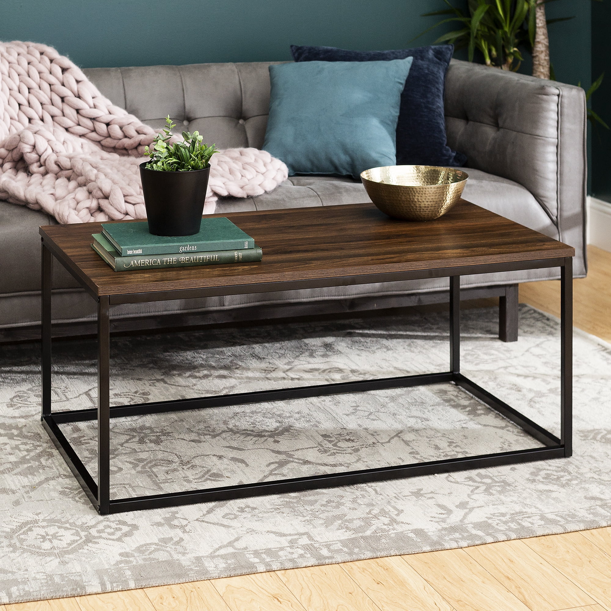 Minimalist Fabric Coffee Table for Small Space