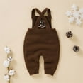 thumbnail image 4 of lnmuld Cute Sweaters Baby Knit Romper Cotton Sleeveless Boy Girl Snow Sweater Clothes Baby Jumpsuit 1 Piece Outfits Size:12-18 Months, 4 of 5