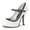 White, variant on YDN Women Classic Platform Round Closed Toe Pumps Single Buckle Strap Spool High Heel Mary Jane Office Formal Wear Dressy Shoes Size 7 Black