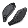thumbnail image 2 of For Harley Touring FLHR FLHT CVO 96 -13 Side Wing Windshield Air Deflector Black, 2 of 5
