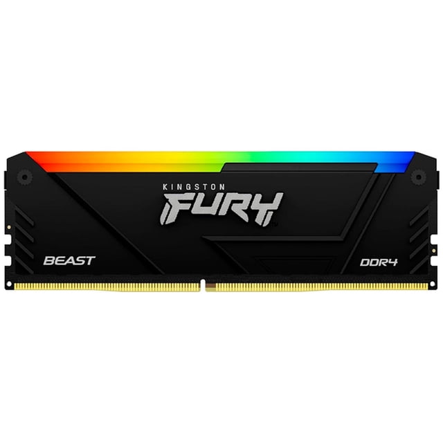 Memoria RAM DDR4 32GB 3600MHz KINGSTON Fury Beast RGB 1x32GB KF436C18BB2A/32 negro