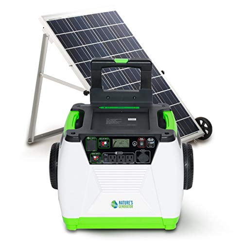 Nature's Generator 1800W Solar Powered Generator (Gold System A) Walmart.com