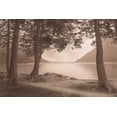 thumbnail image 2 of Svibilsky, Igor 24x17 White Modern Wood Framed Museum Art Print Titled - By the Lake, 2 of 4