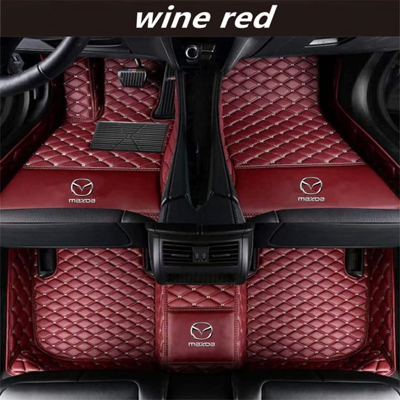 QUUFAA Car Floor Mats Custom Fit For Mazda CX-4 2016-2021 Year Floor Liner Floor Mats Carpets Car pads Auto Mats