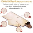 thumbnail image 3 of ELW Vegetable Tanned Import Tooling Leather 9/10 oz. 3.6-4mm Thickness Weight  Pre-Cut 10"x48" Cowhide Full Grain Leather Handmade Crafting, Sewing, Molding, Workshop, Hobby, Projects, 3 of 8
