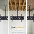 thumbnail image 4 of Mount-It! Ceiling TV Mount | Fits 42"-98" TVs, Full Motion and Tilt, 4 of 11