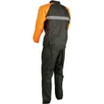 thumbnail image 2 of Z1R Mens 2-Piece Rainsuit Black/Orange SM, 2 of 2