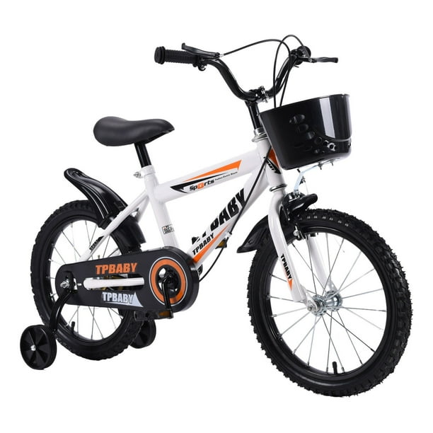 Bicicleta Entrenadora Para Niños Aeiou R20 Yn-002 Canasta Blanco