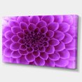 thumbnail image 2 of Light Purple Abstract Flower Petals - Floral Canvas Art Print, 2 of 3
