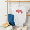 thumbnail image 4 of Yellowstone Dutton Ranch Buffalo Romper Boys or Girls Infant Baby Brisco Brands NB, 4 of 6