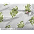 thumbnail image 2 of Soimoi Georgette Viscose Fabric Floral & Paisley Block Decor Fabric Printed Yard 42 Inch Wide, 2 of 3