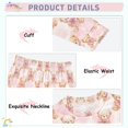 thumbnail image 2 of Pajama Teddy Bear Pink and White Camouflage Cute Comfortable Cotton Two-piece Pajama Set, 2 of 7