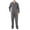 Gray, variant on Toptie Men's Twill Action Back Coveralls Zipper Coverall Regular-Gray-XL Regular