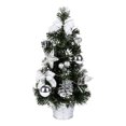 thumbnail image 1 of Billuyoard Centro de de Navidad artificial Luz del árbol Oficina Hogar Artesanías decorativas Fiesta de cumpleaños Lámpara de noche Suministros de Kits de decoración para fiestas Plata Billuyoard HA008985-03, 1 of 6